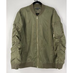 Jay Walker Army Green Full Zip Jacket Size L